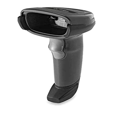 Renewed Zebra DS2208 Corded Handheld 2D Barcode Scanner with Stand and USB Cable