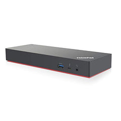 RENEWED Lenovo ThinkPad Thunderbolt 3 Dock Gen 2 (40AN0135US) – 135W Power, Dual 4K UHD Support, 2 HDMI, 2 DisplayPort, USB-C, USB 3.1 – Black