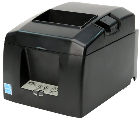 RENEWED Star Micronics TSP654IIU Thermal Receipt Printer – USB Interface, Auto-Cutter, External Power Supply – Gray
